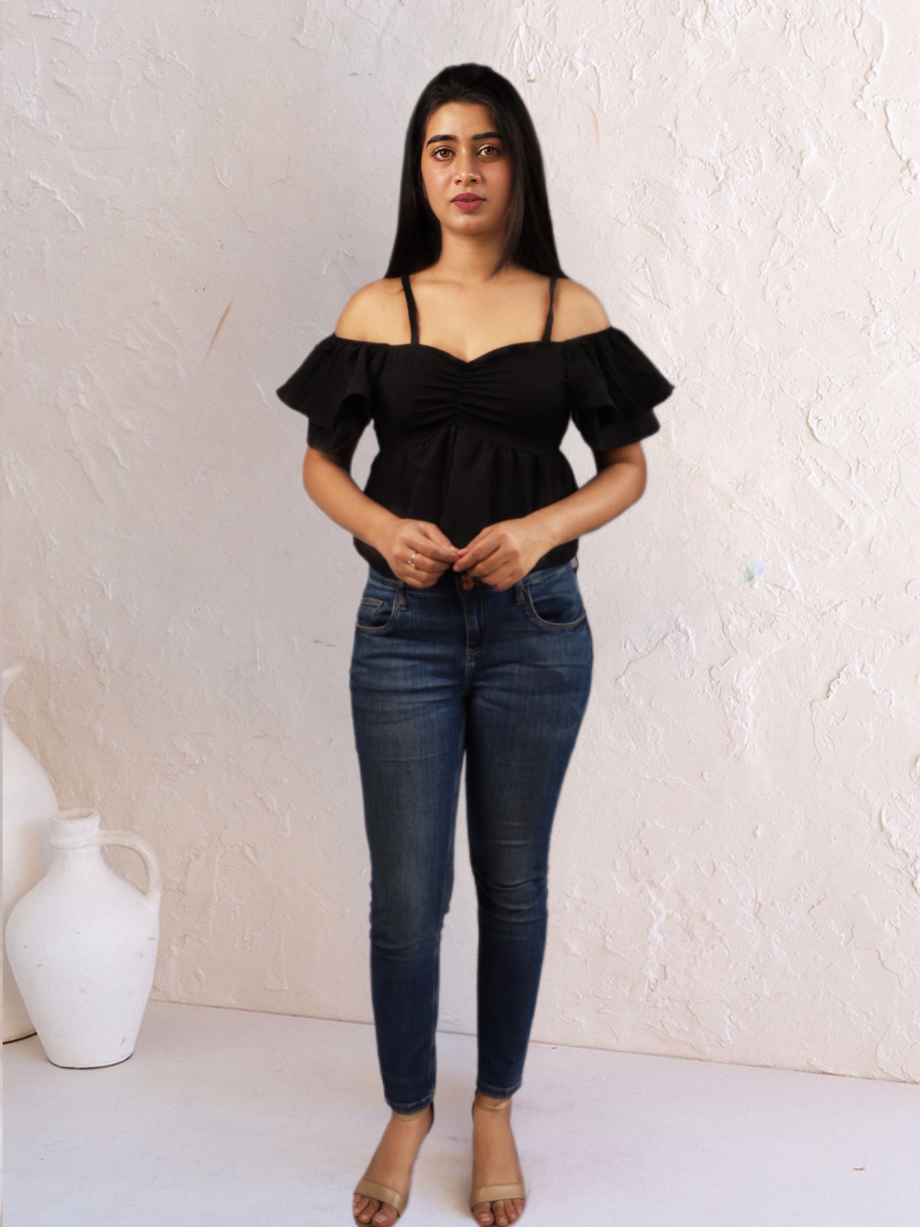 Cold Shoulder Top