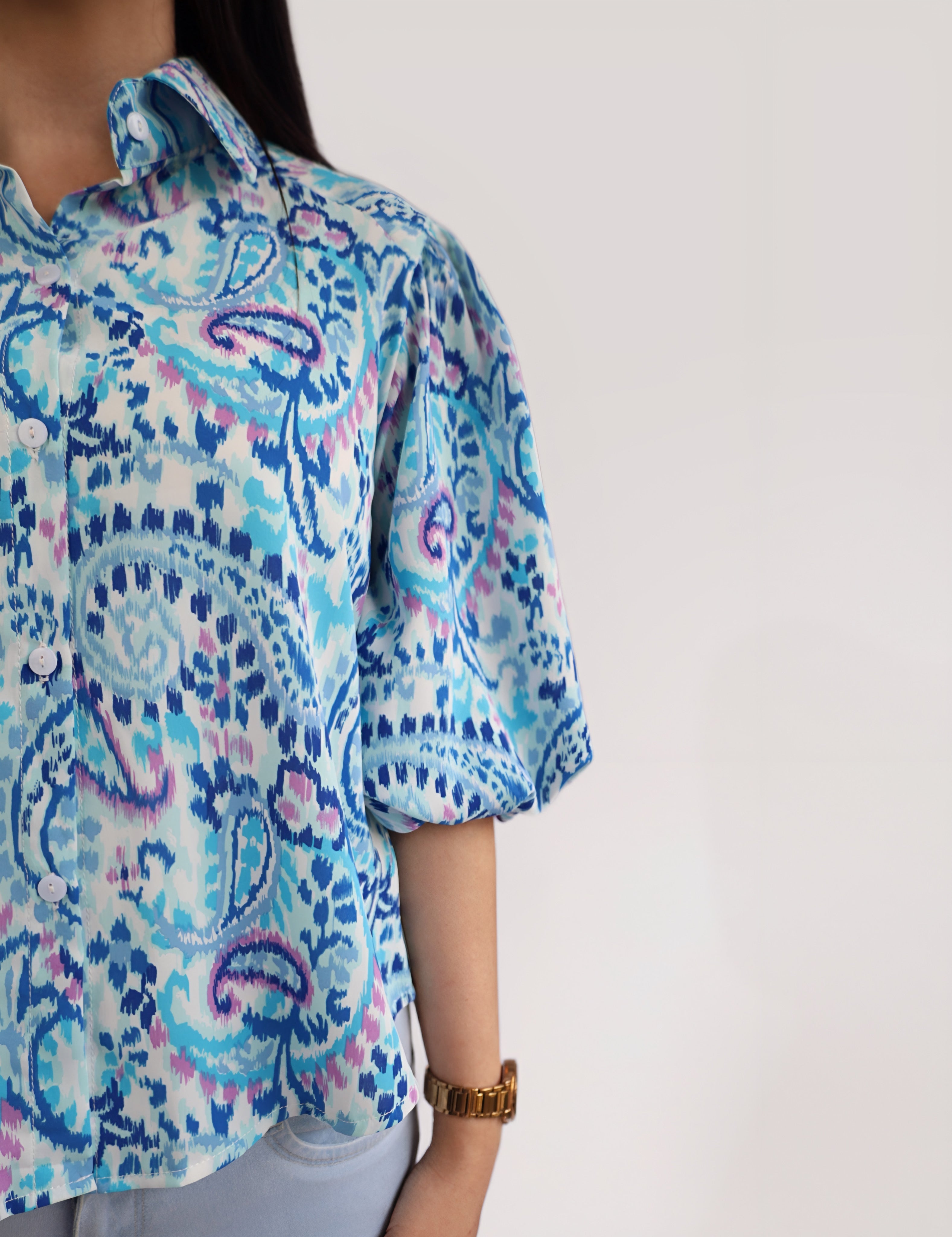 Casual Paisley Shirt