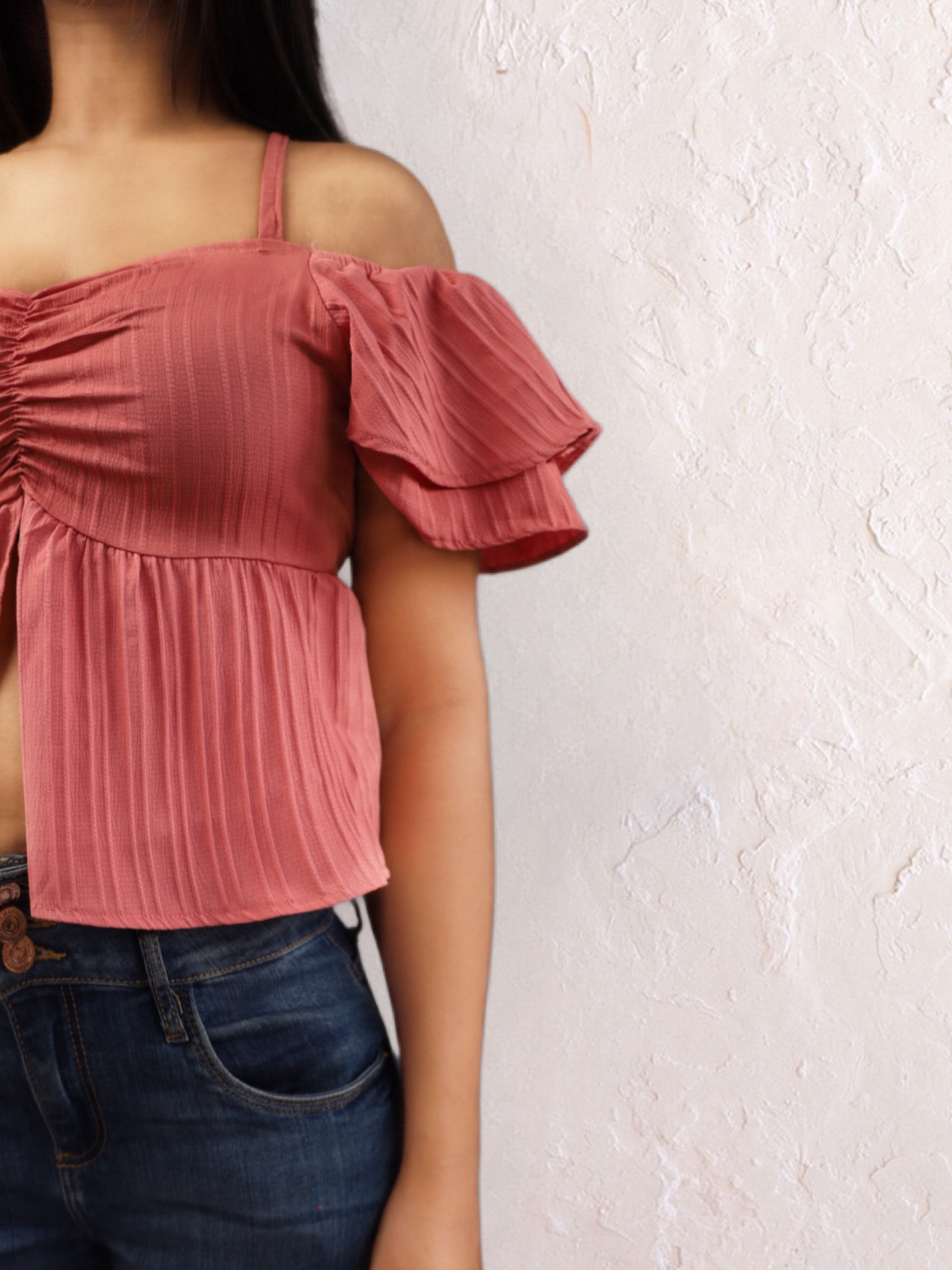 Cold Shoulder Top