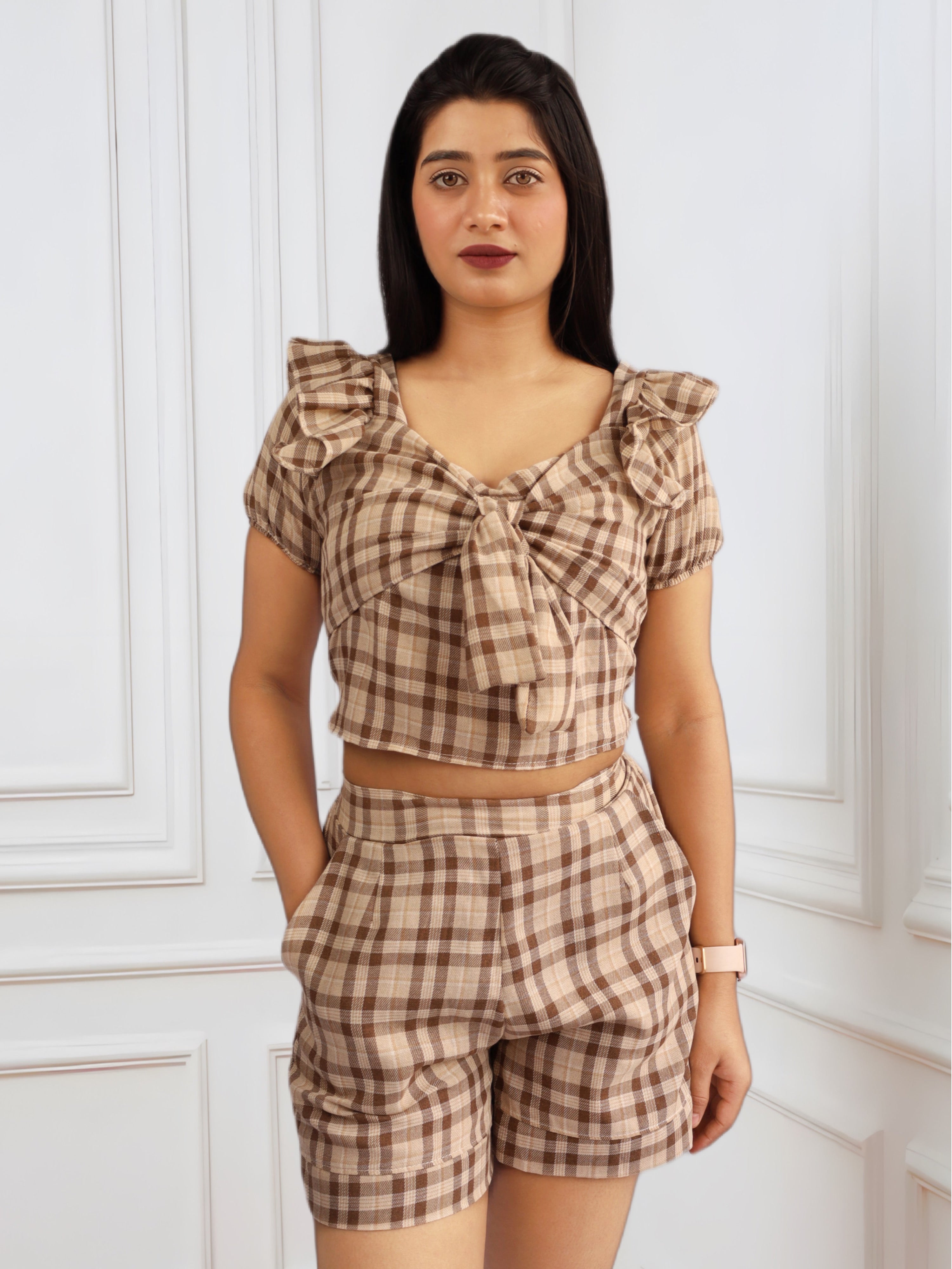 Plaid Co-ord set